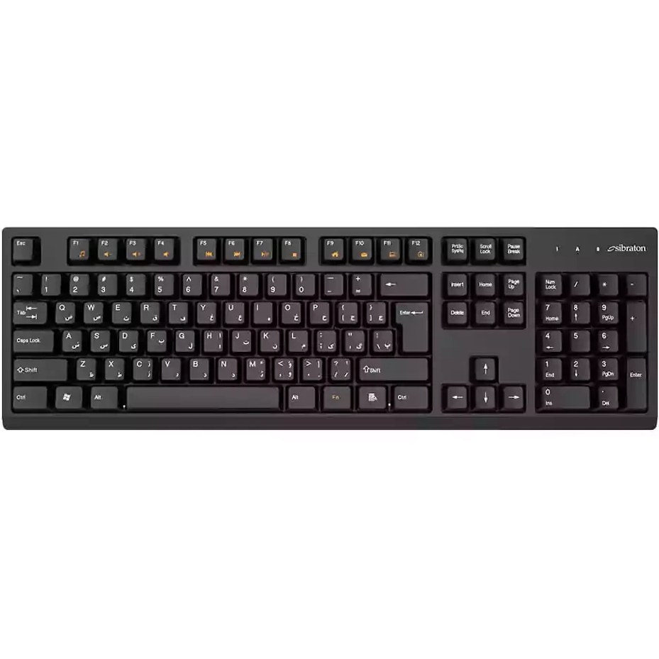 کیبورد sibraton SKB557W